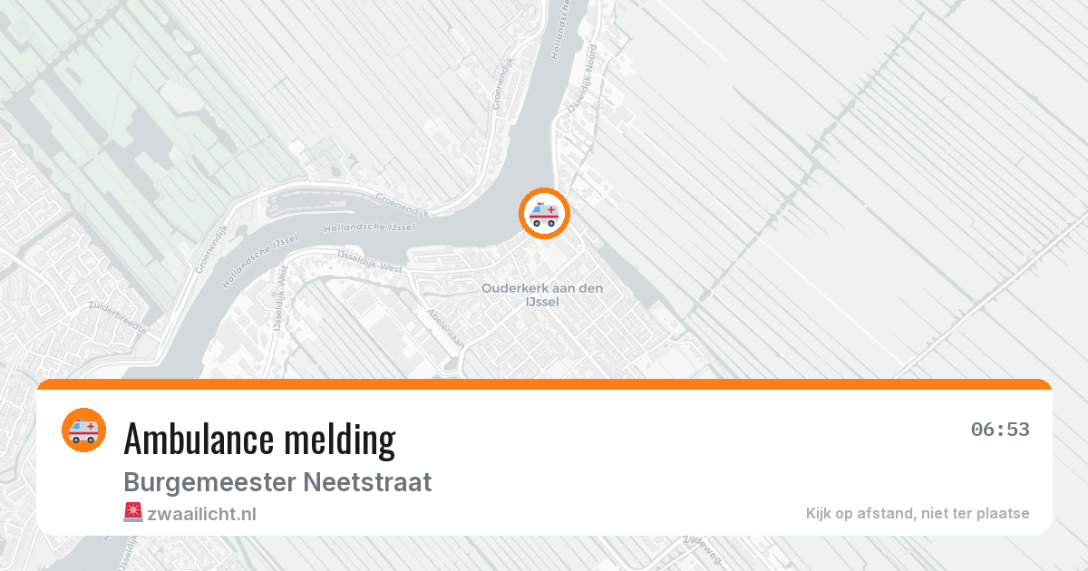 Ambulance melding — 2 apr 2026