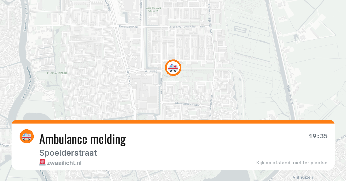 Ambulance melding — 19 jun 2026