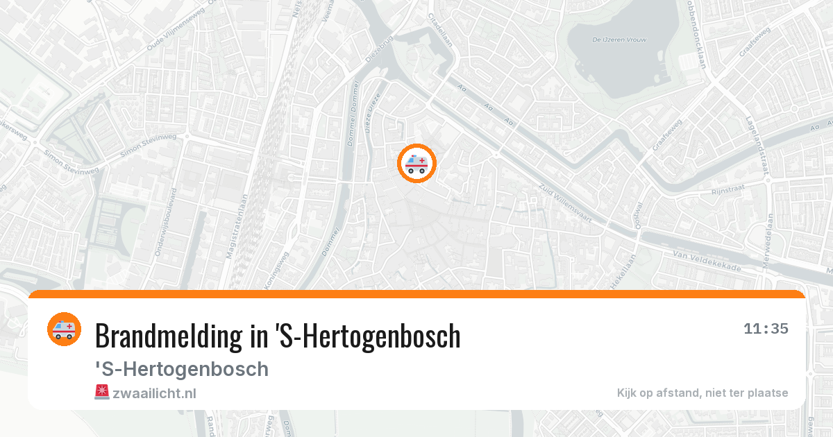 Brandmelding in 'S-Hertogenbosch — 10 apr 2026