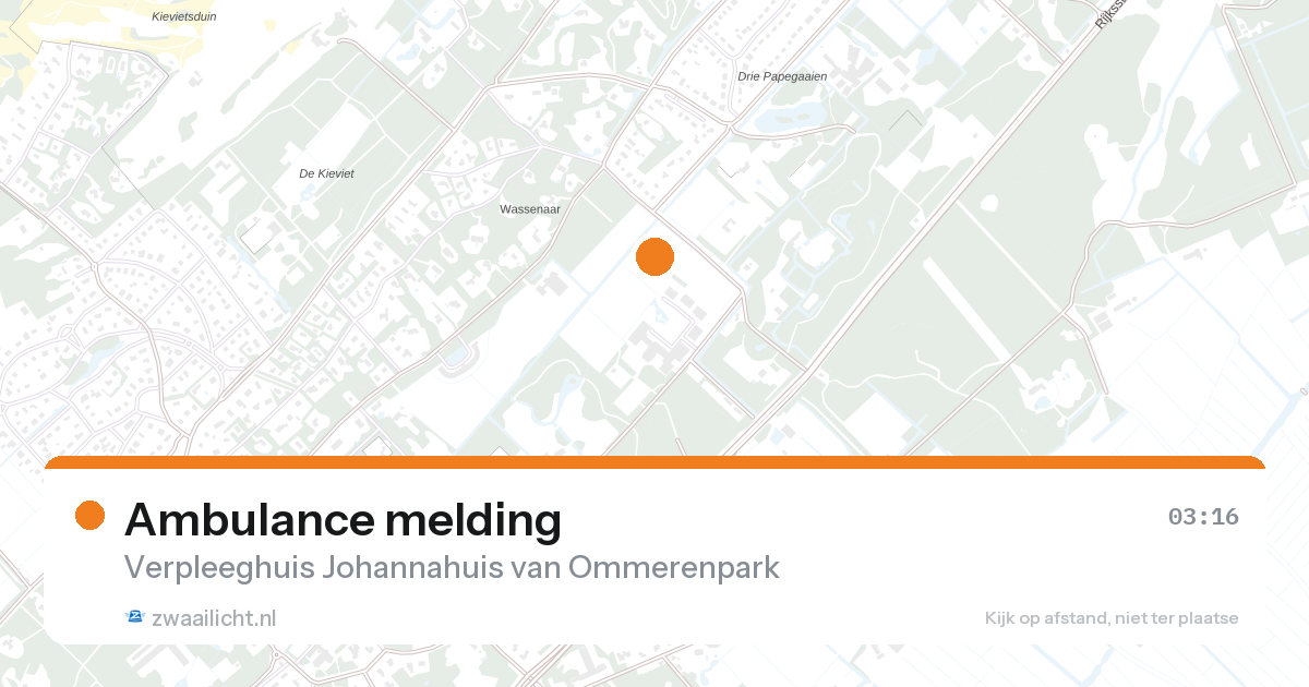 Ambulance melding — 7 feb 2026