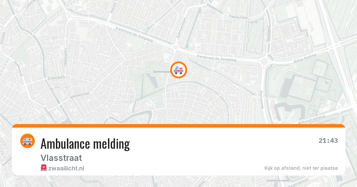 Ambulance melding — 18 jan 2026