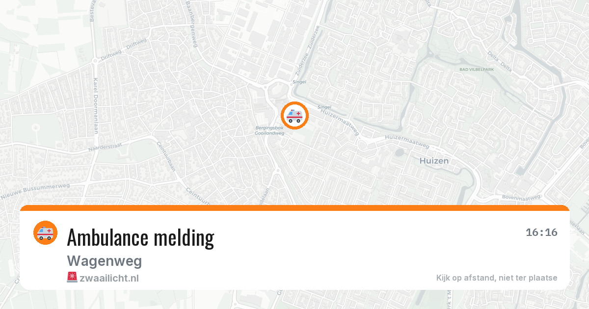 Ambulance melding — 25 jun 2026