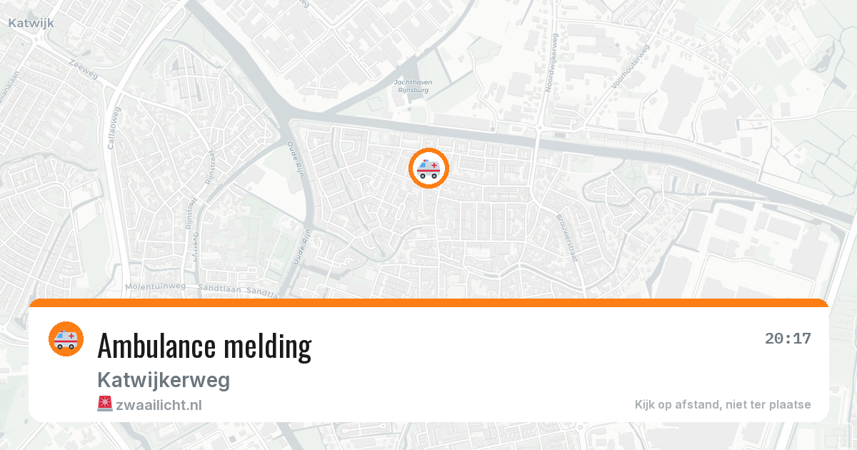 Ambulance melding — 21 jan 2026