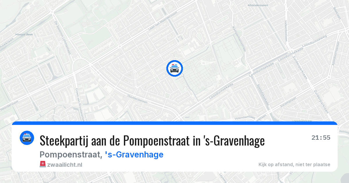 Steekpartij aan de Pompoenstraat in 's-Gravenhage — 26 mei 2026