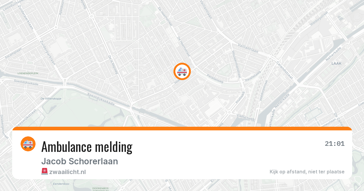 Ambulance melding — 25 jun 2026