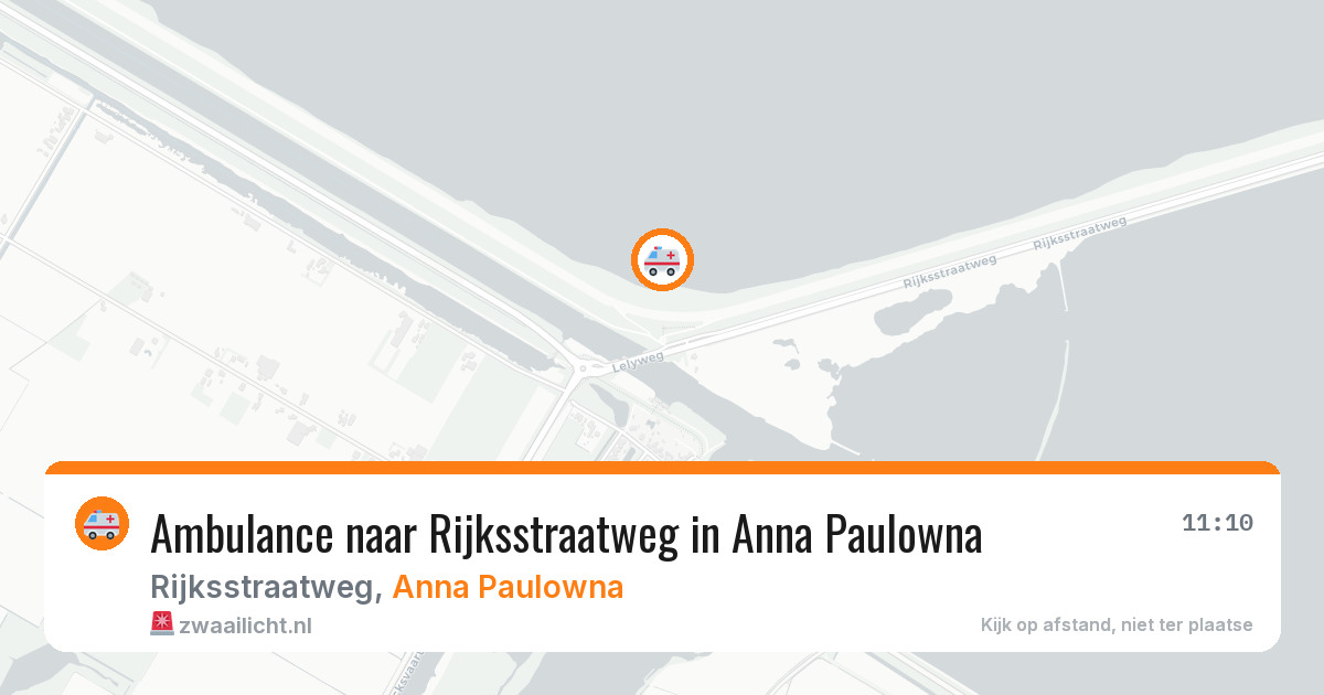 Ambulance naar Rijksstraatweg in Anna Paulowna — 12 aug 2026