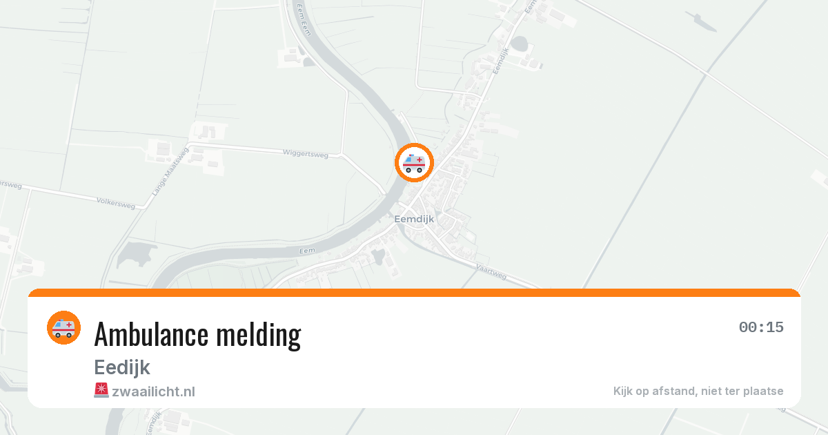 Ambulance melding — 30 jun 2026