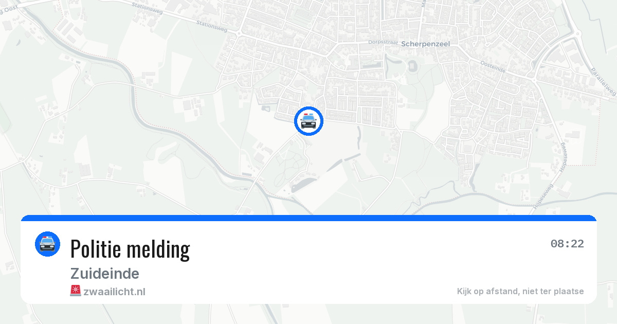 Politie melding — 15 jun 2026