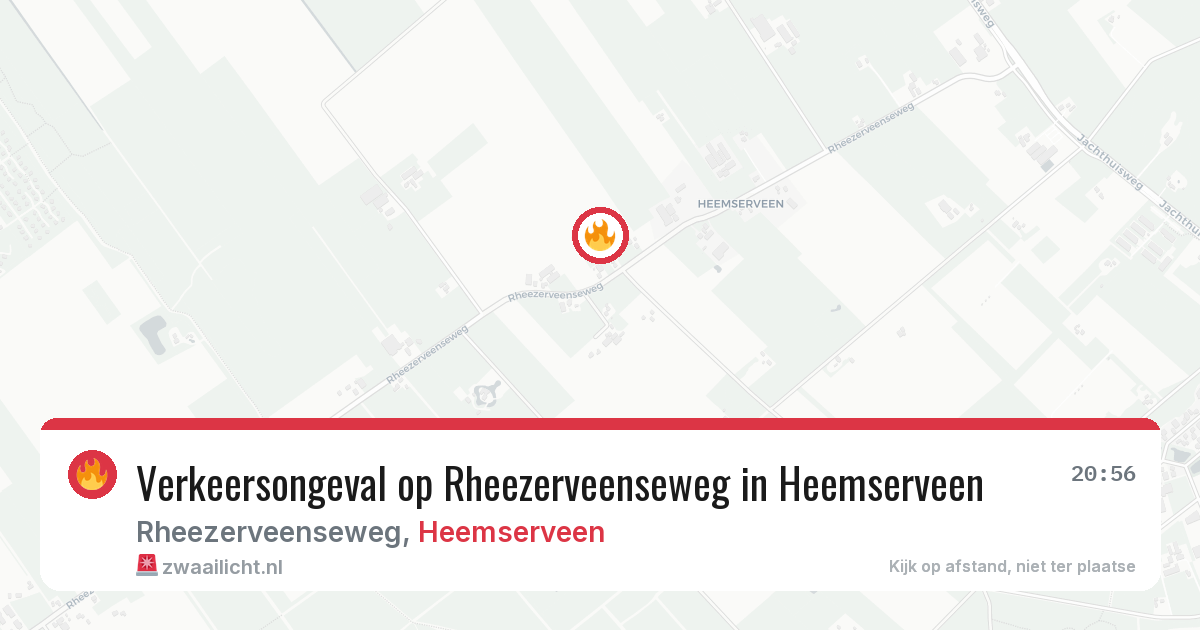 Verkeersongeval op Rheezerveenseweg in Heemserveen — 4 feb 2026