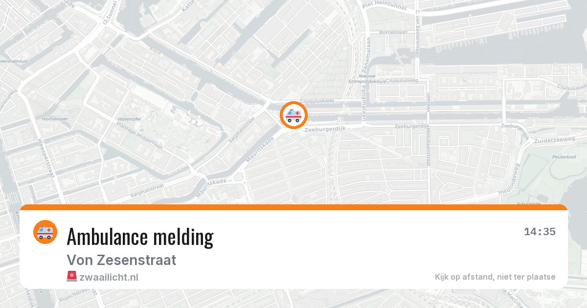 Ambulance melding — 9 jun 2026