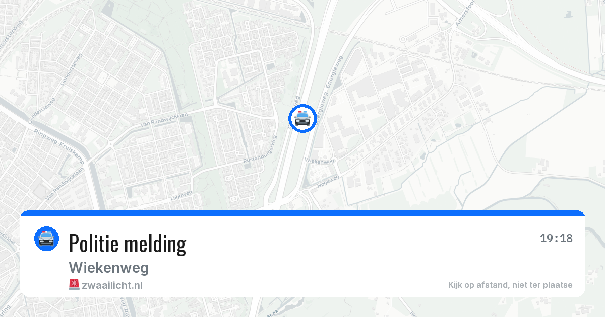 Politie melding — 12 jun 2026