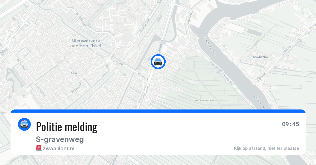 Politie melding — 11 jun 2026
