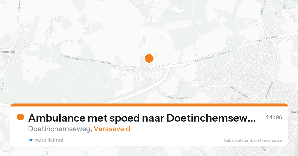 Ambulance met spoed naar Doetinchemseweg in Varsseveld — 7 feb 2026