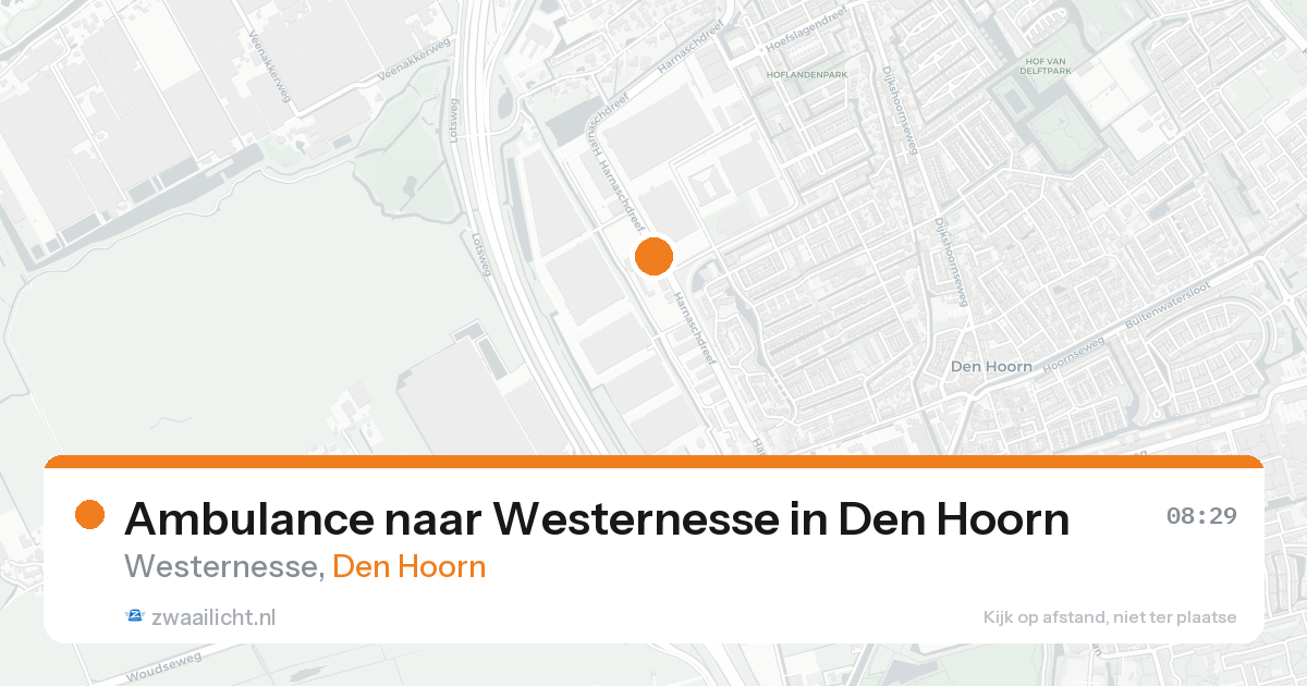 Ambulance naar Westernesse in Den Hoorn — 31 jan 2026