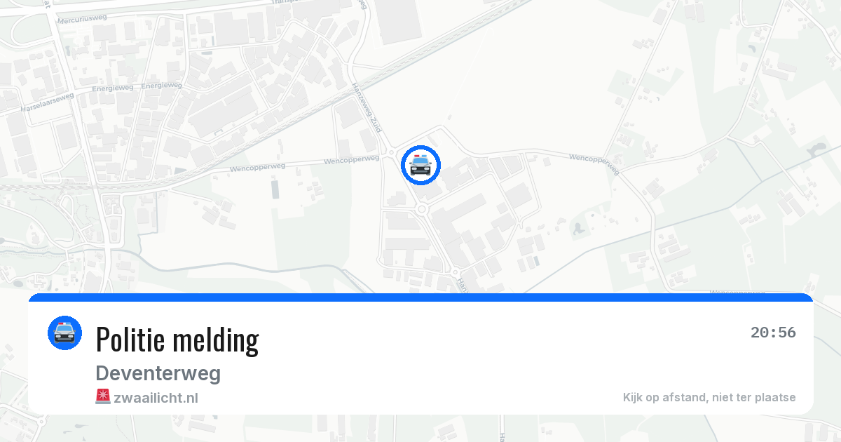 Politie melding — 3 apr 2026