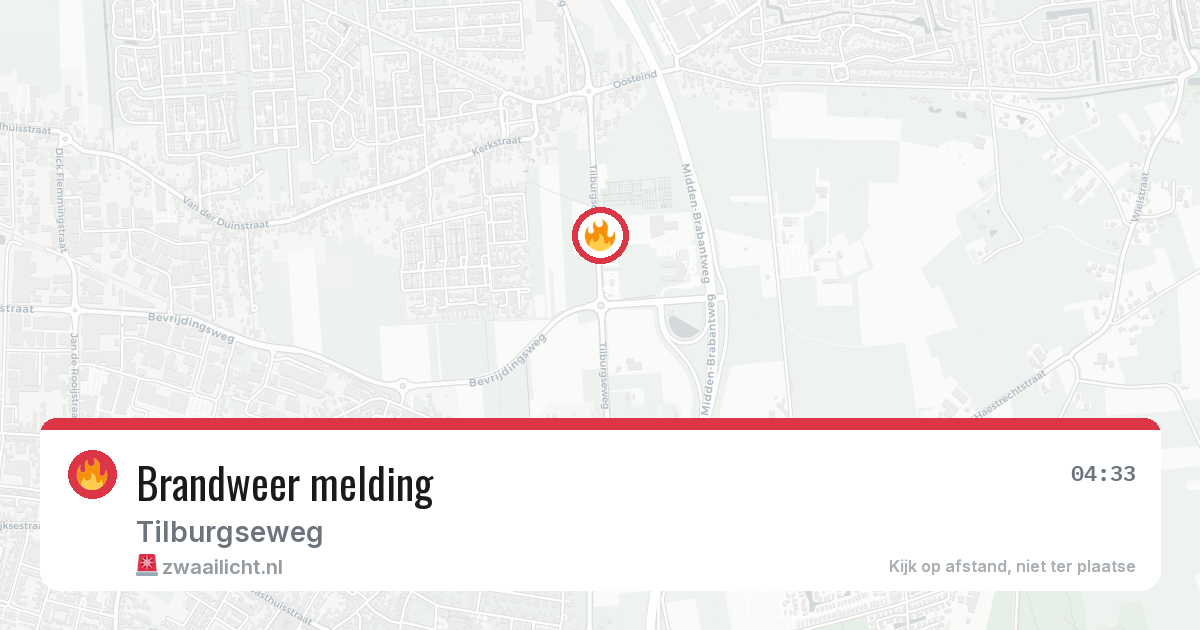 Brandweer melding — 28 jun 2026