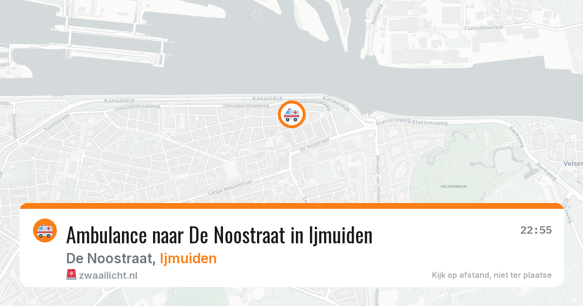 Ambulance naar De Noostraat in Ijmuiden — 12 jun 2026