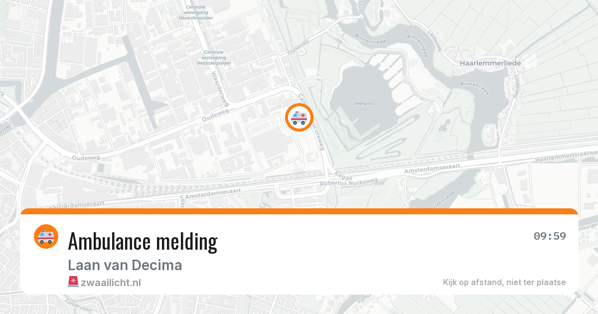 Ambulance melding — 28 jun 2026