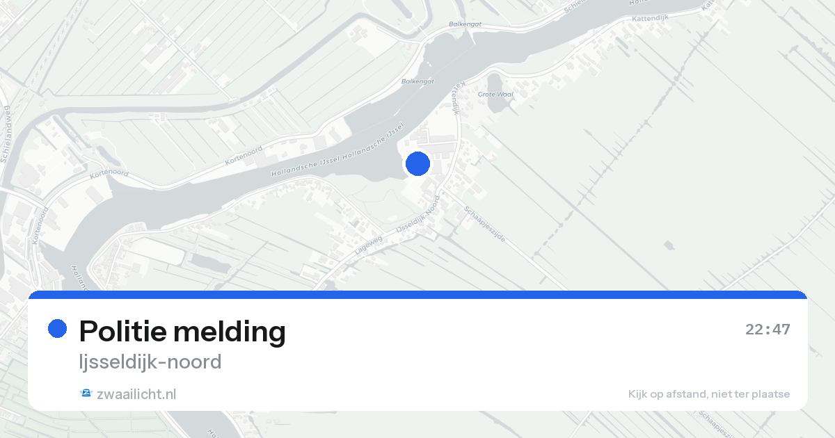 Politie melding — 23 mei 2026