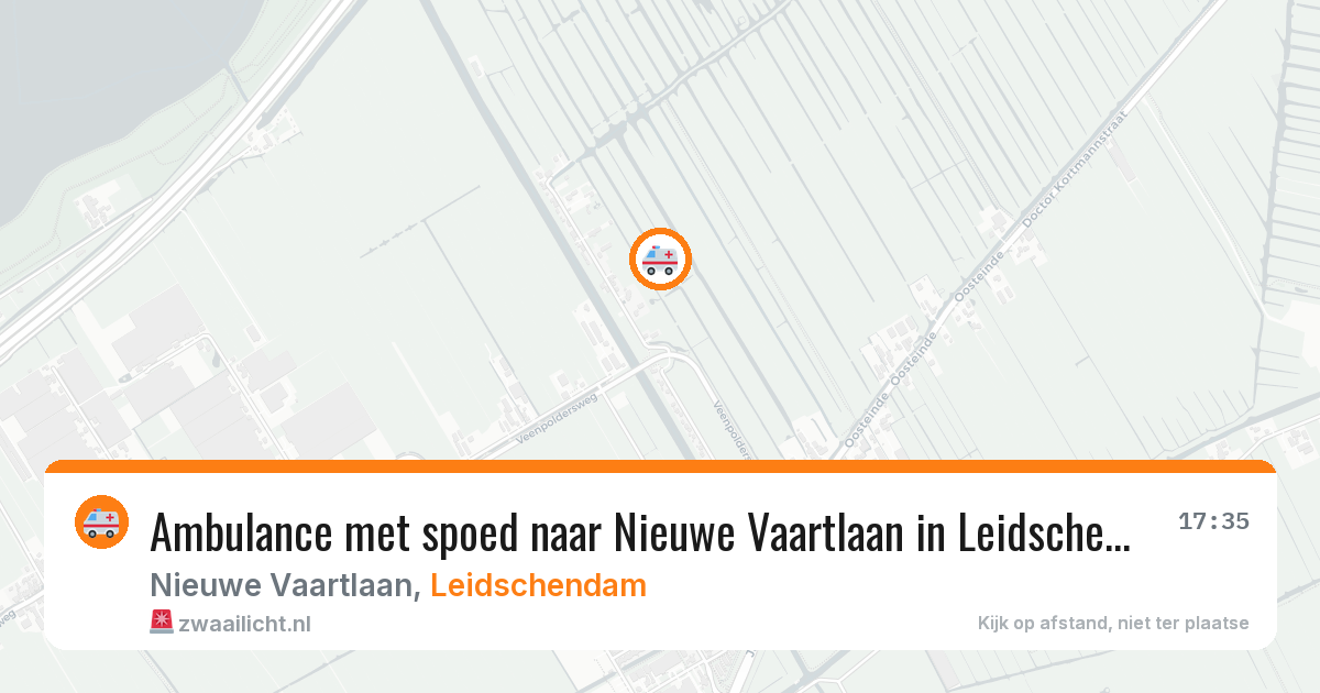 Ambulance met spoed naar Nieuwe Vaartlaan in Leidschendam — 11 feb 2026