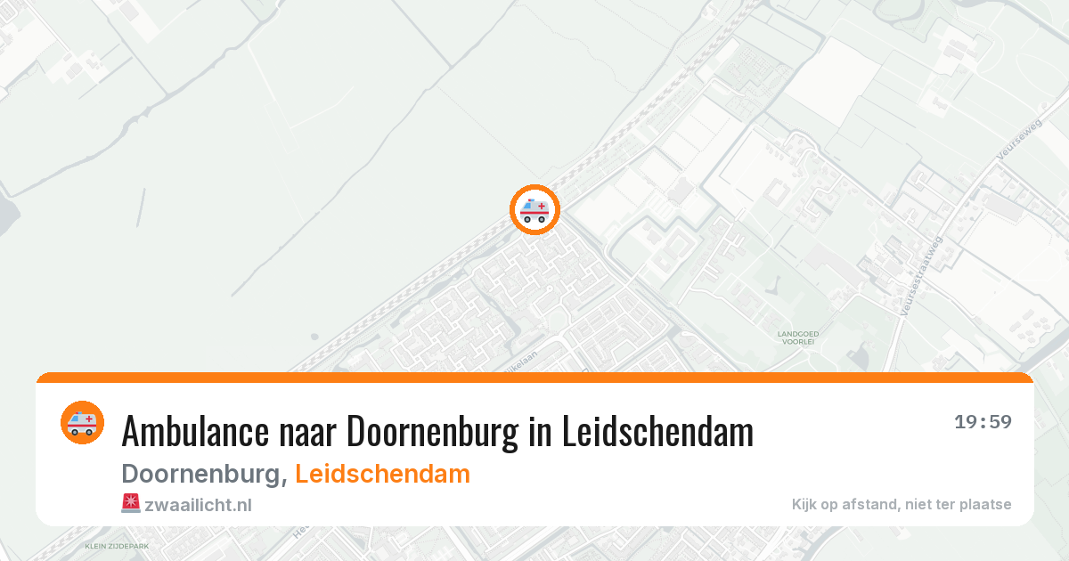 Ambulance naar Doornenburg in Leidschendam — 29 jan 2026