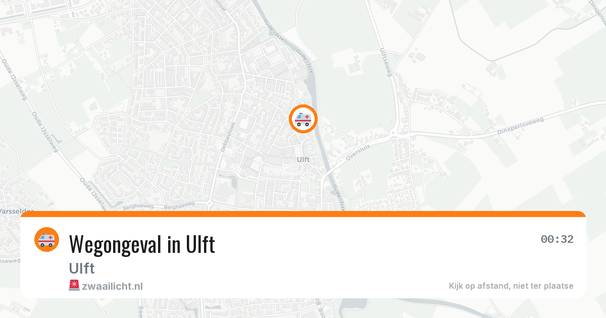 Wegongeval in Ulft — 8 mei 2026