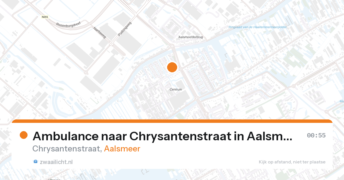 Ambulance naar Chrysantenstraat in Aalsmeer — 31 jan 2026