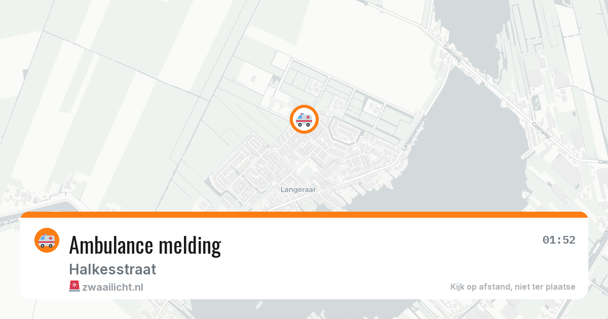 Ambulance melding — 11 apr 2026