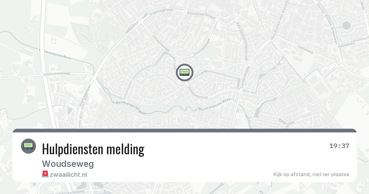 Hulpdiensten melding — 9 feb 2026