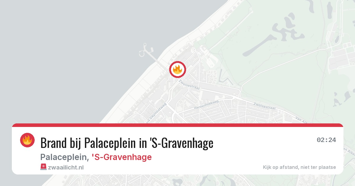 Brand bij Palaceplein in 'S-Gravenhage — 27 mei 2026