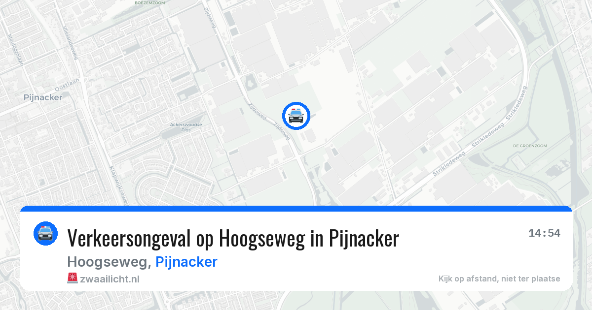 Verkeersongeval op Hoogseweg in Pijnacker — 28 mei 2026
