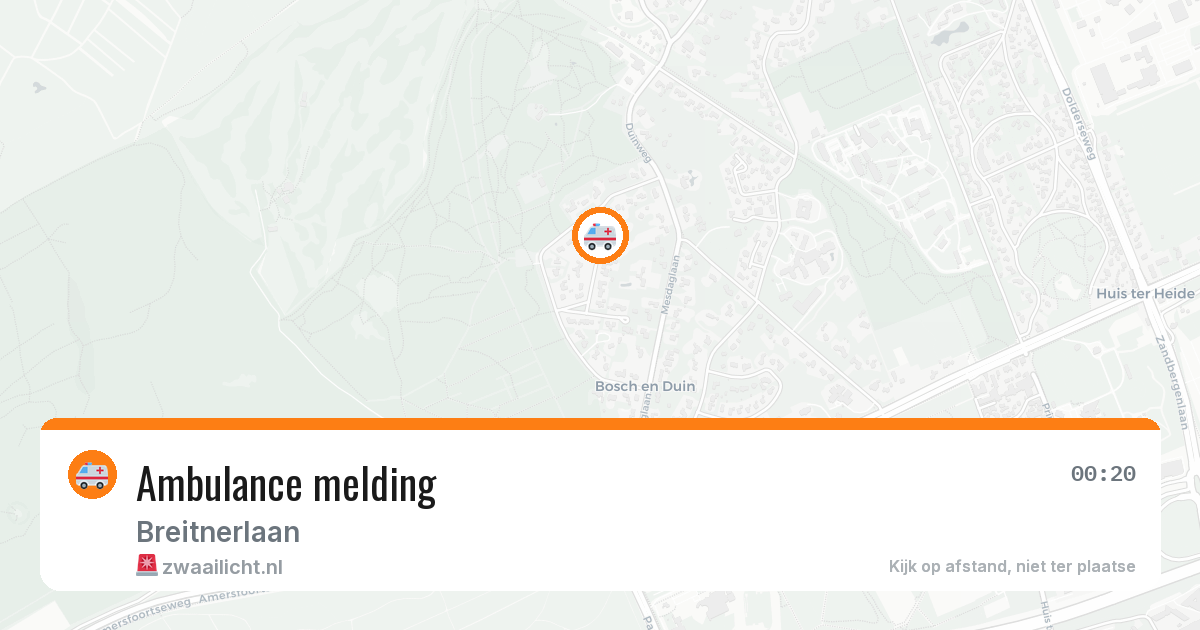 Ambulance melding — 26 jun 2026
