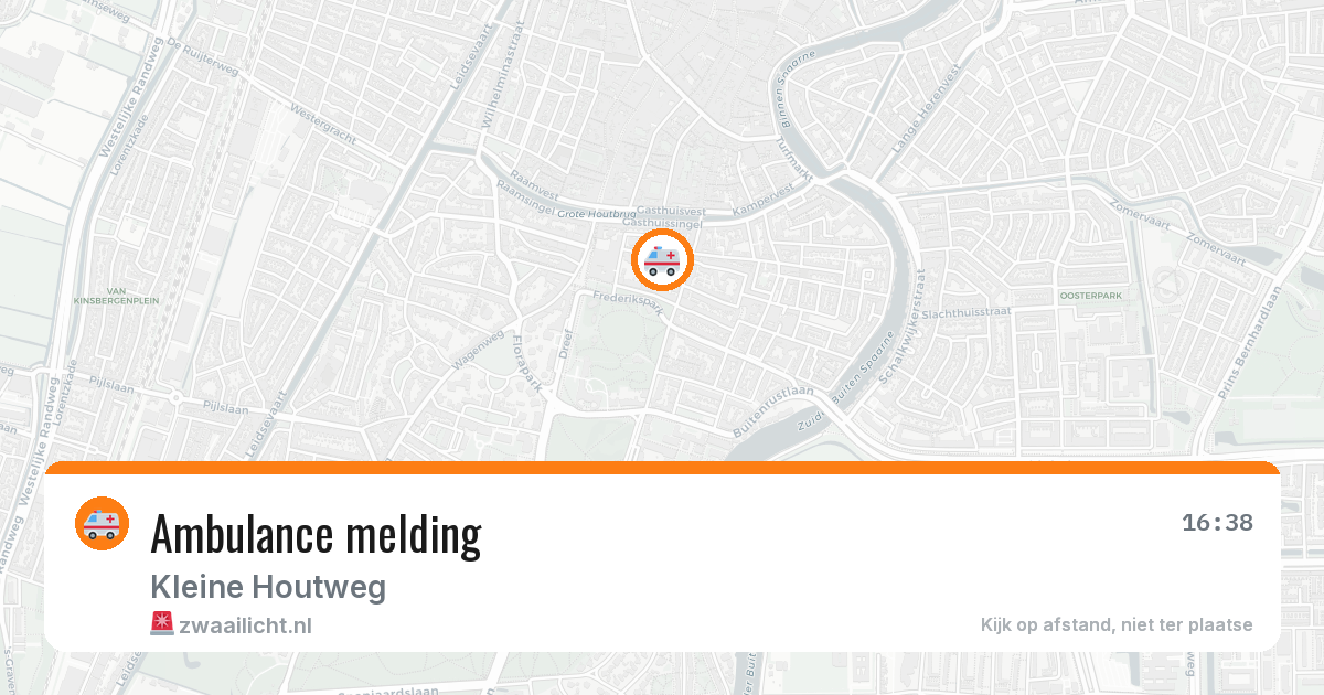 Ambulance melding — 5 jun 2026
