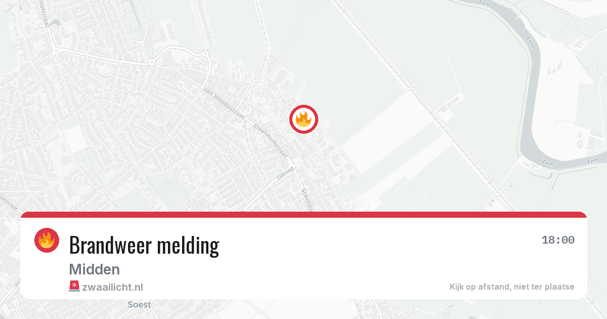Brandweer melding — 24 mrt 2026