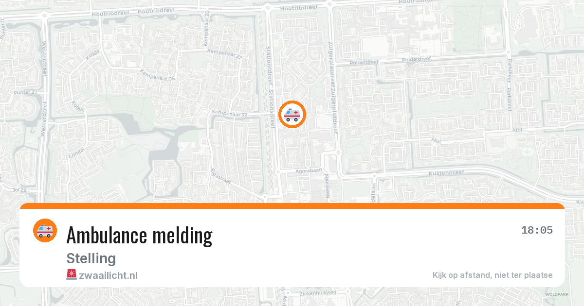 Ambulance melding — 18 jun 2026