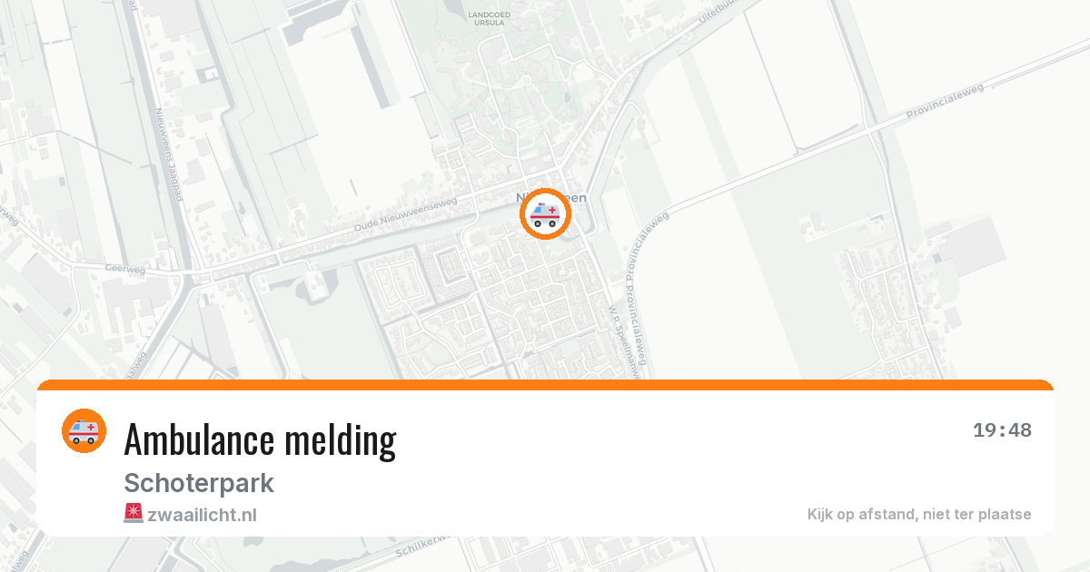 Ambulance melding — 17 jul 2026