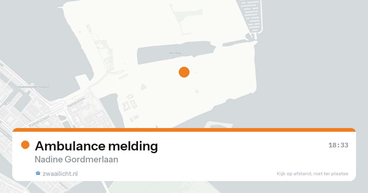 Ambulance melding — 31 jan 2026
