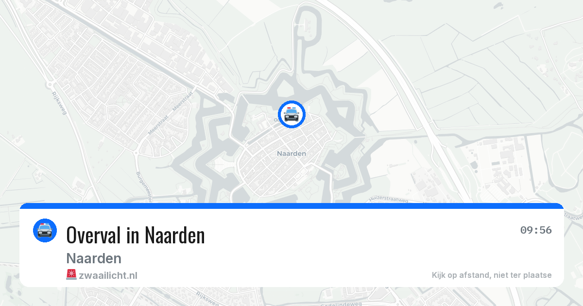 Overval in Naarden — 2 aug 2026