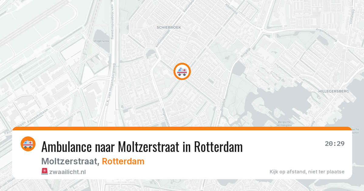 Ambulance naar Moltzerstraat in Rotterdam — 28 jul 2026