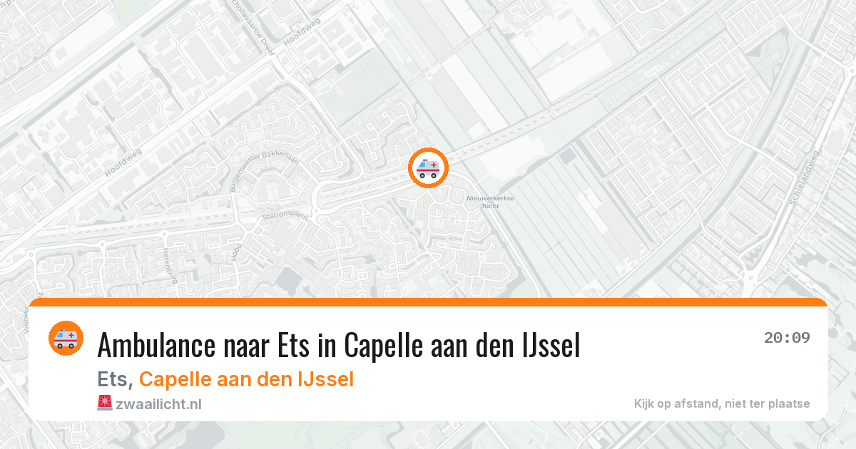 Ambulance naar Ets in Capelle aan den IJssel — 28 mei 2026