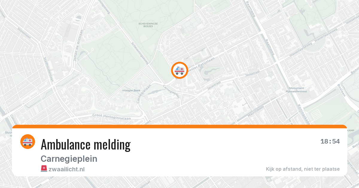 Ambulance melding — 3 jul 2026