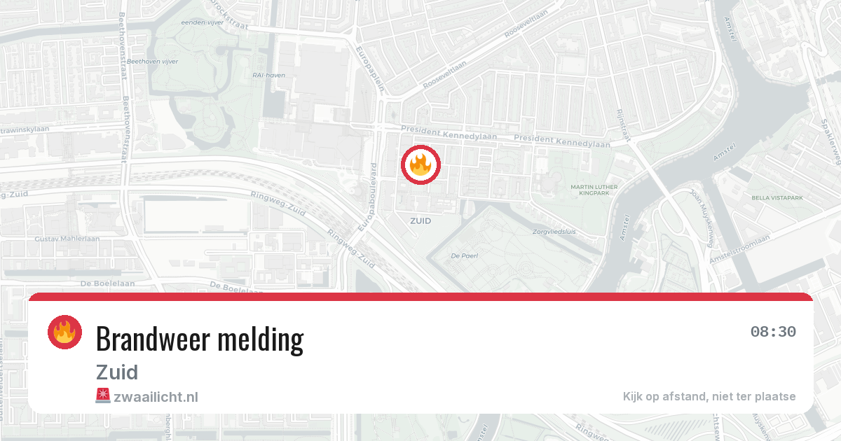 Brandweer melding — 24 jun 2026