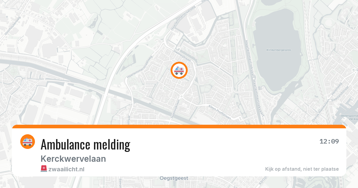 Ambulance melding — 11 feb 2026