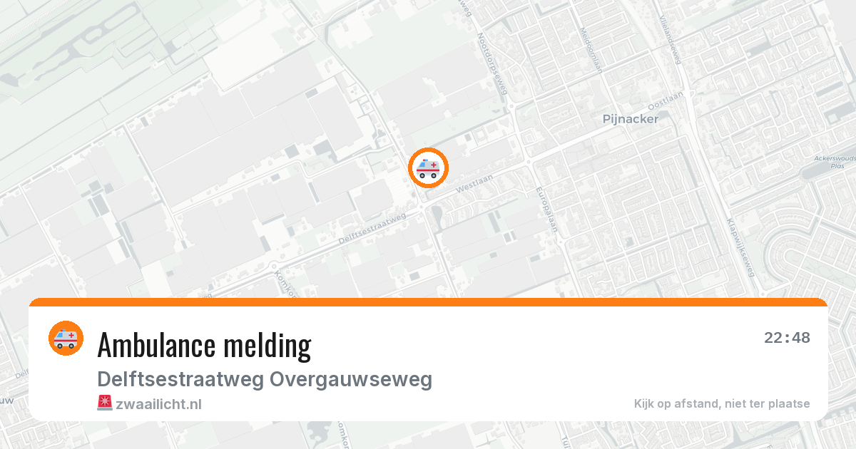 Ambulance melding — 8 feb 2026