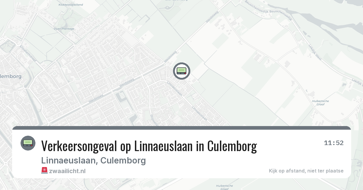 Verkeersongeval op Linnaeuslaan in Culemborg — 10 mrt 2026