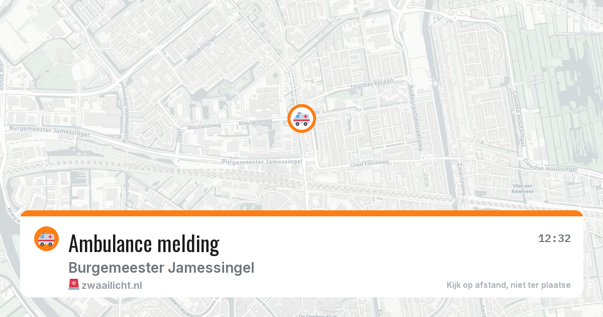 Ambulance melding — 20 jun 2026