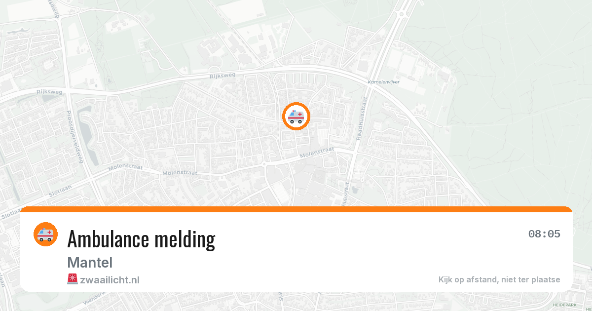 Ambulance melding — 12 jun 2026