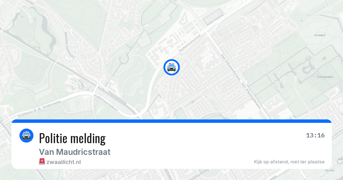 Politie melding — 7 mei 2026