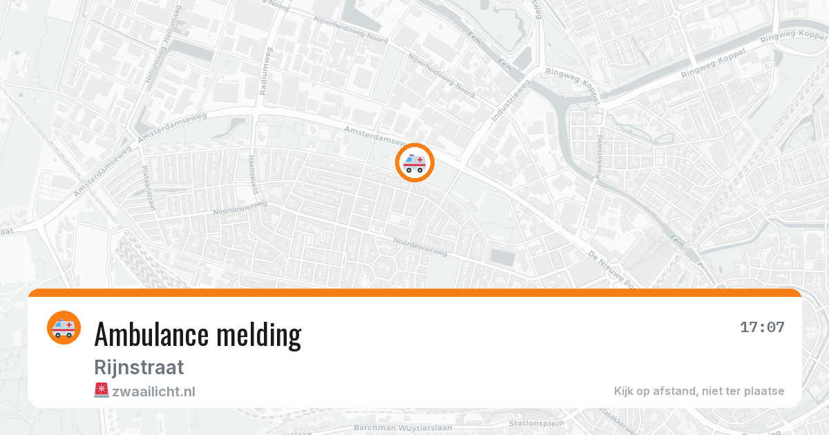 Ambulance melding — 26 jun 2026
