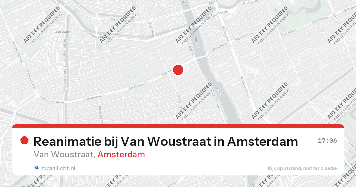 Reanimatie bij Van Woustraat in Amsterdam — 26 aug 2026